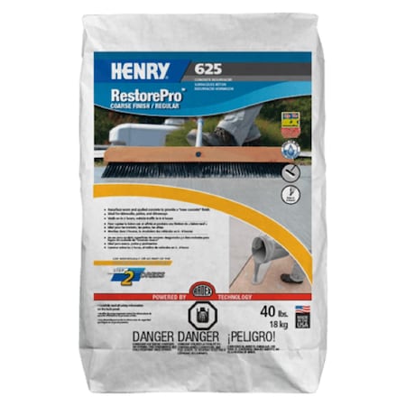 Henry 20 lb. H  625 RestorePro Concrete Repair Resufacer Henry 625 Restore Pro